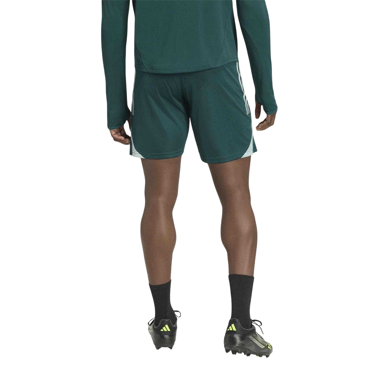Green - Back - Adidas Mens Arsenal FC Football Shorts