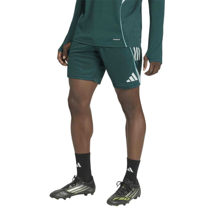 Green - Side - Adidas Mens Arsenal FC Football Shorts