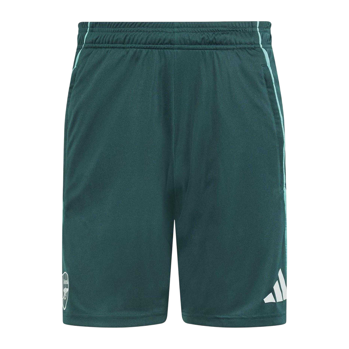 Green - Front - Adidas Mens Arsenal FC Football Shorts
