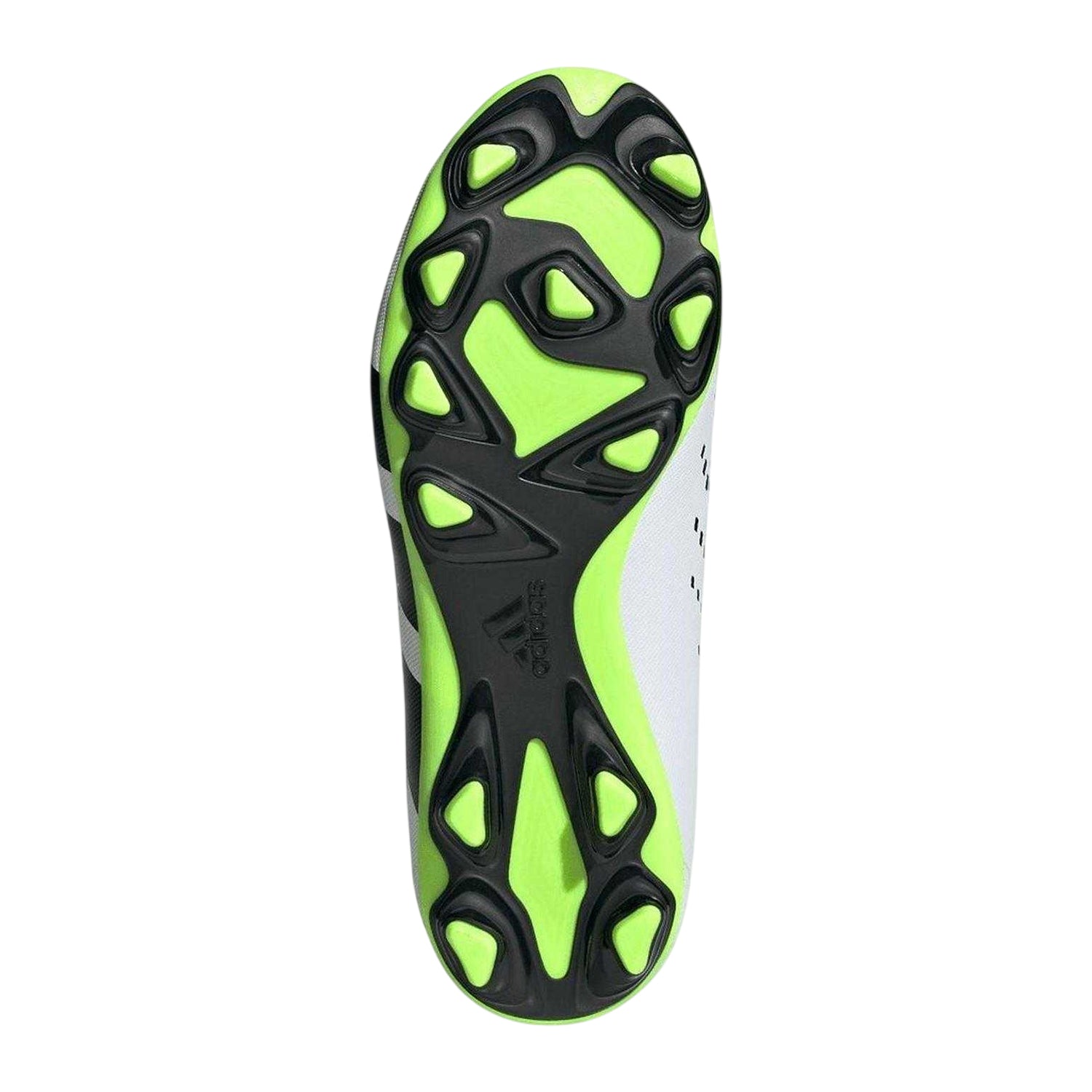 White - Lifestyle - Adidas Childrens-Kids Predator Accuracy 4 3 Stripes Flexible Ground Football Boots