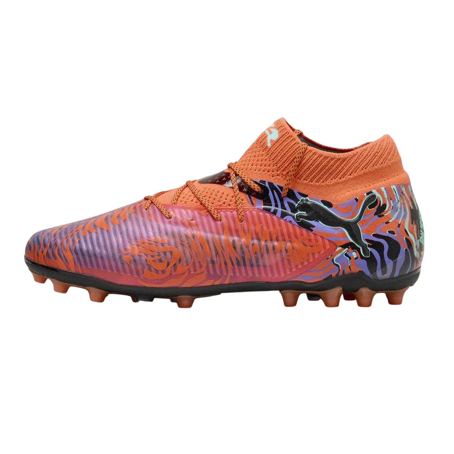 Orange Pop - Side - Puma Mens 8 Ultimate Creativity Artificial Ground Football Boots