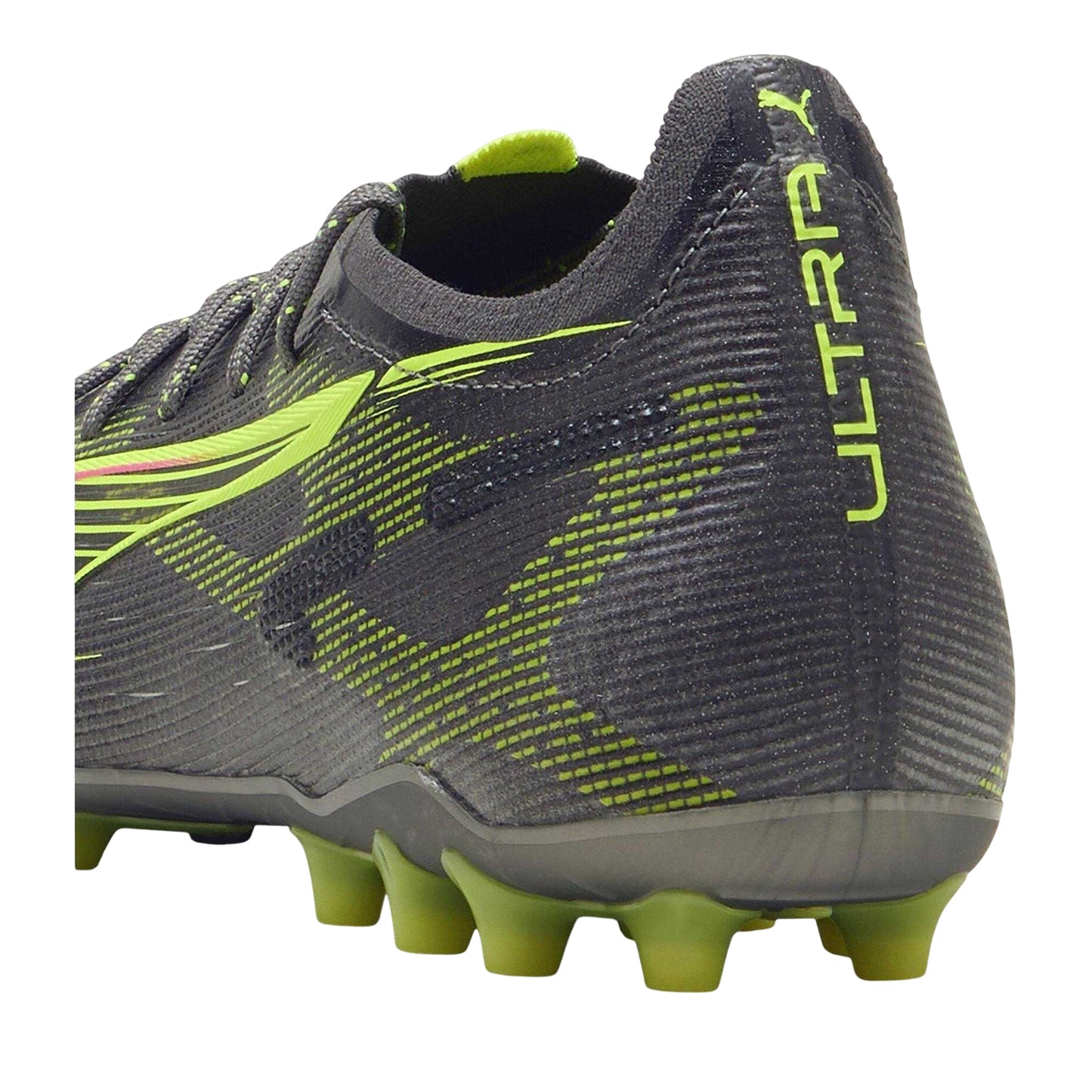Matted Silver - Back - Puma Mens Ultra 5 Ultimate Firm Ground Football Boots