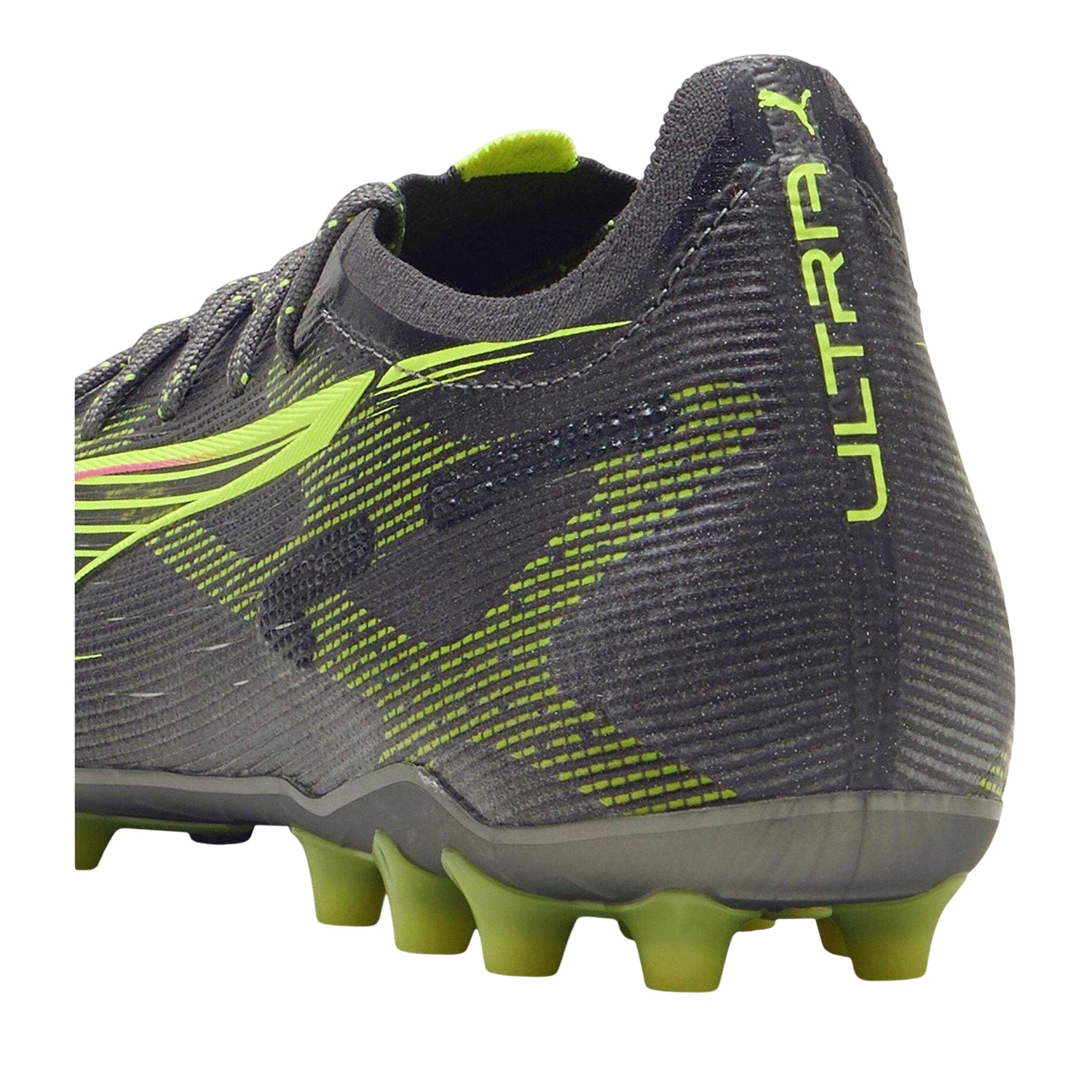Matted Silver - Back - Puma Mens Ultra 5 Ultimate Firm Ground Football Boots