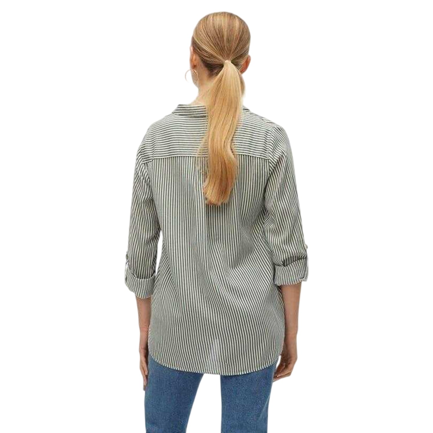 Laurel Wreath - Back - Vero Moda Womens-Ladies Regular Long-Sleeved Shirt