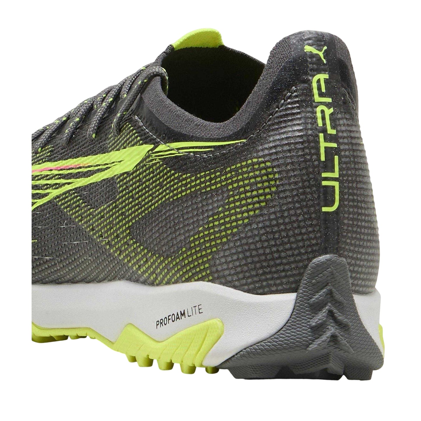 Matted Silver - Back - Puma Mens Ultra 5 Pro Cage Artificial Ground Football Boots