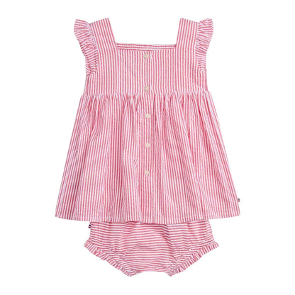 Red Alert - Back - Tommy Hilfiger Baby Girls Clothing Set