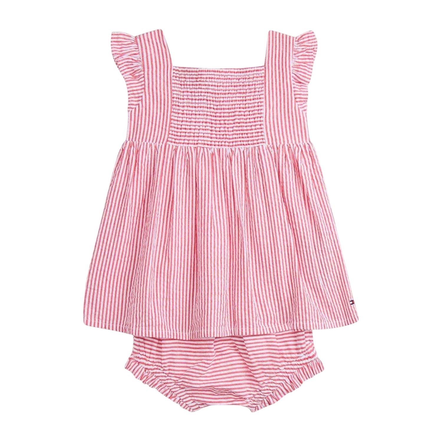 Red Alert - Front - Tommy Hilfiger Baby Girls Clothing Set