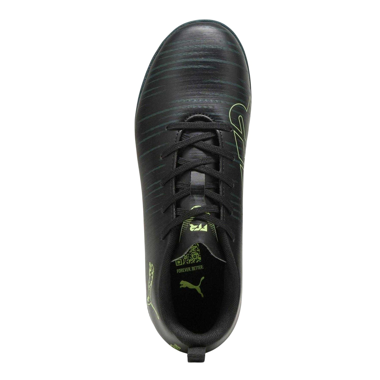 Black-Green - Lifestyle - Puma Childrens-Kids Future 8 Play Indoor Football Shoes