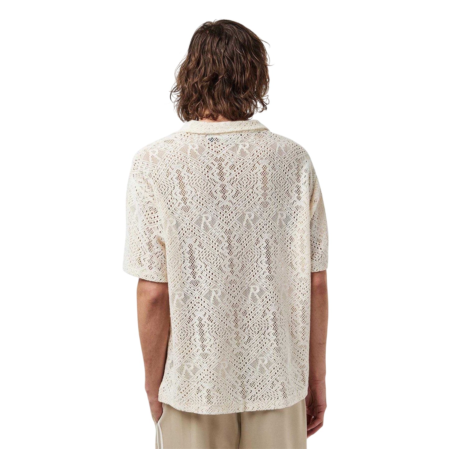 Off White - Lifestyle - Represent Mens Cotton Crochet Detail Shirt
