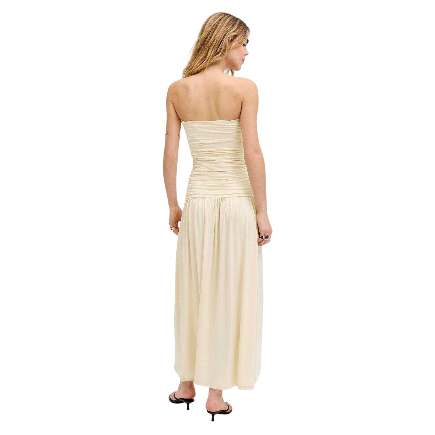 Alabaster - Lifestyle - JJXX Womens-Ladies Bandeau Slip Dress
