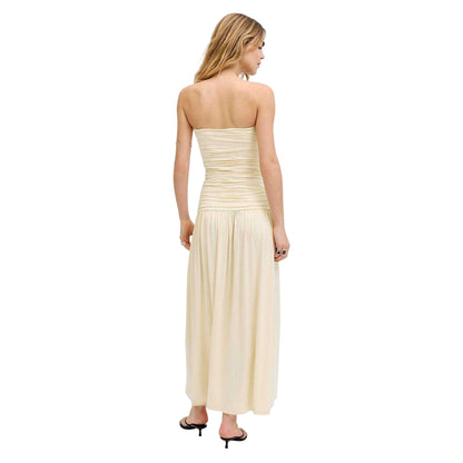 Alabaster - Lifestyle - JJXX Womens-Ladies Bandeau Slip Dress