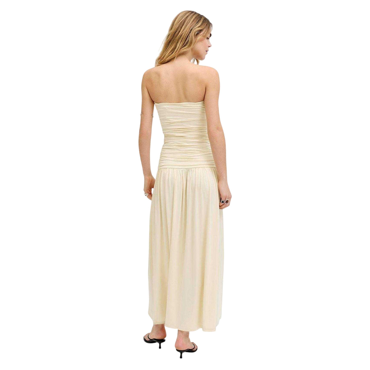 Alabaster - Lifestyle - JJXX Womens-Ladies Bandeau Slip Dress