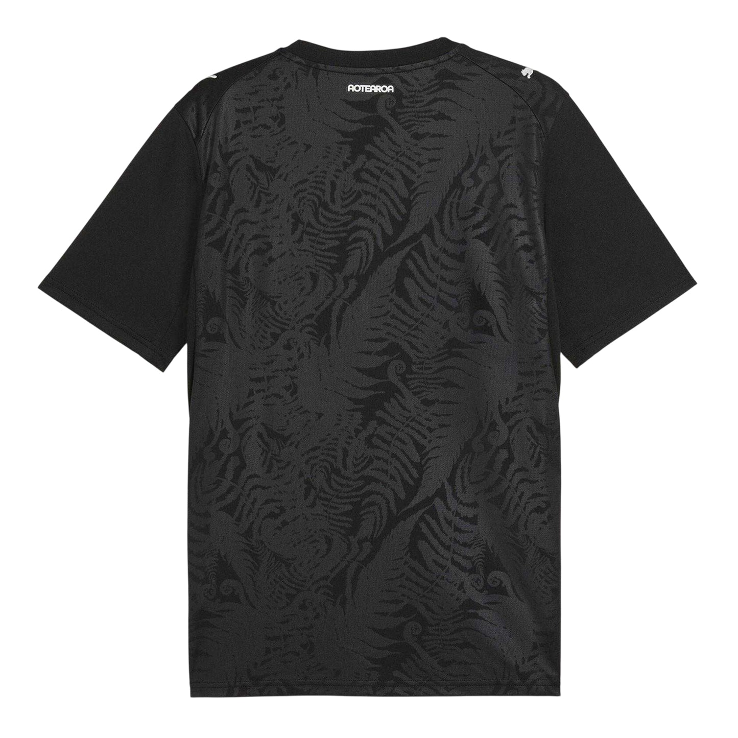 Black-Silver - Back - Puma Mens World Cup 2026 New Zealand Home Shirt