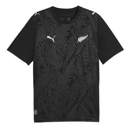Black-Silver - Front - Puma Mens World Cup 2026 New Zealand Home Shirt