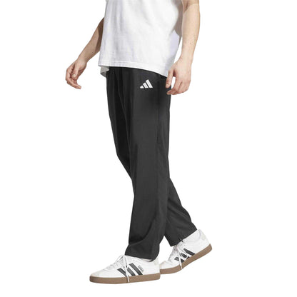 Black - Side - Adidas Mens Studio Lounge Joggers