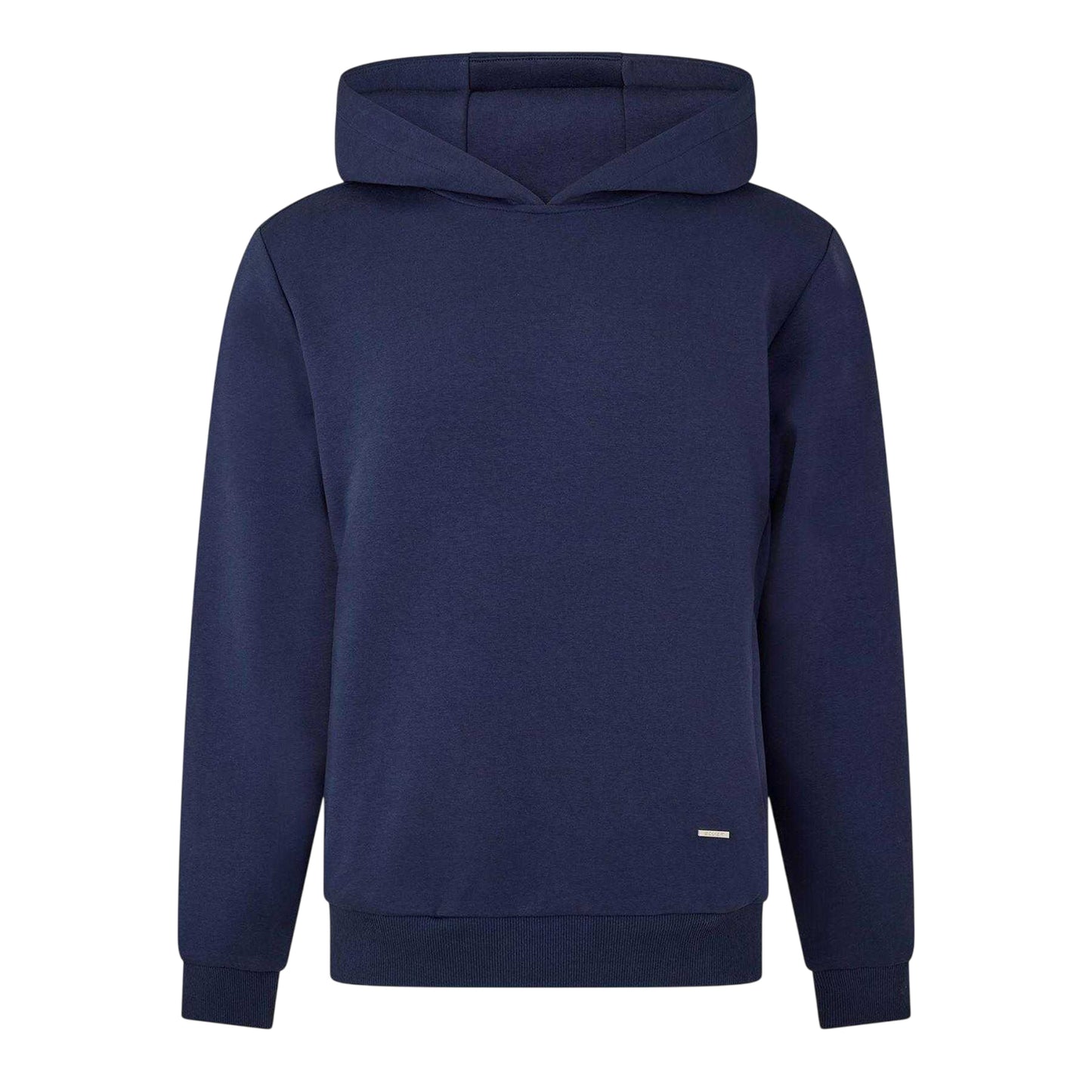 Navy - Front - Belier Mens Premium Jersey Hoodie