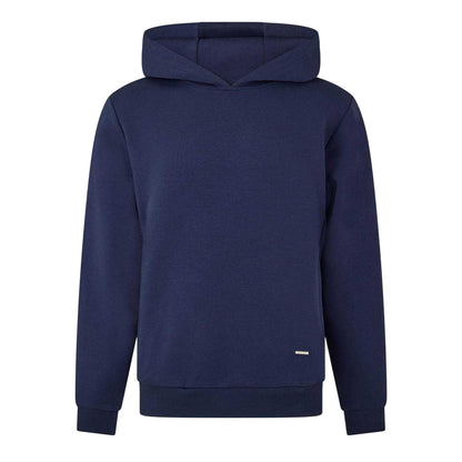 Navy - Front - Belier Mens Premium Jersey Hoodie