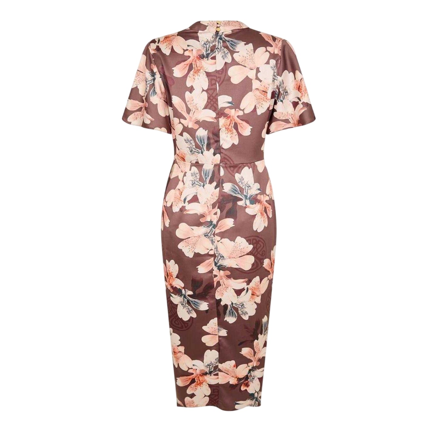 Bloom - Back - Biba Womens-Ladies Floral Velvet Dress
