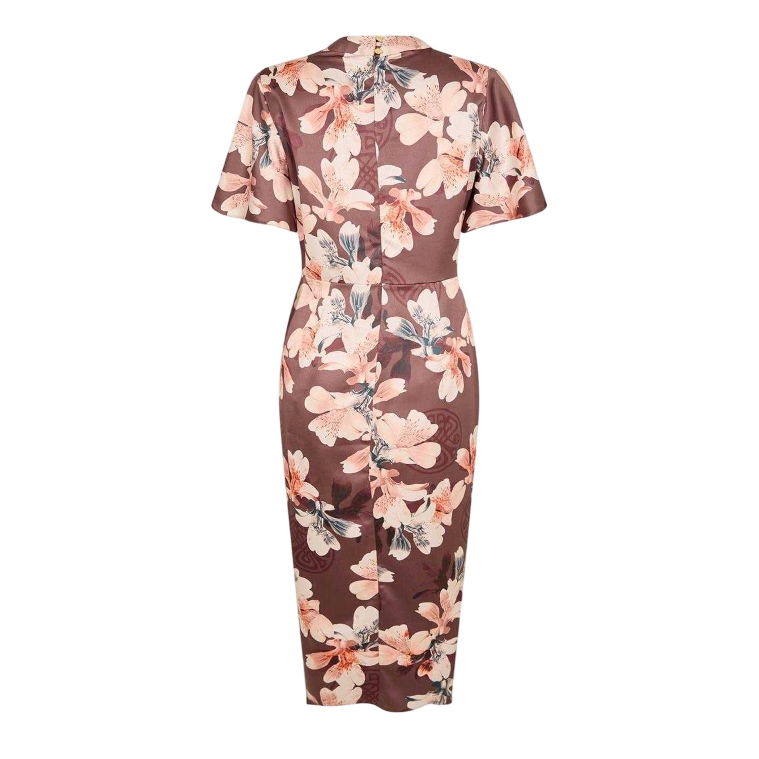 Bloom - Back - Biba Womens-Ladies Floral Velvet Dress
