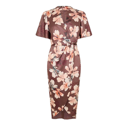 Bloom - Front - Biba Womens-Ladies Floral Velvet Dress