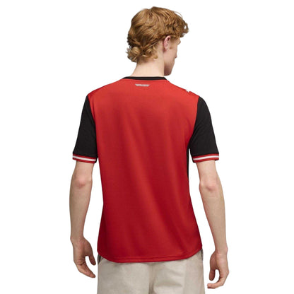 Red-Black - Pack Shot - Puma Mens World Cup 2026 Austria FC Home Shirt