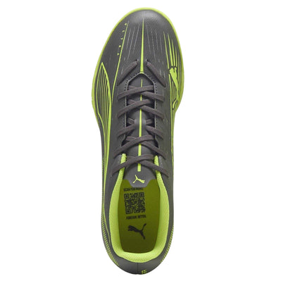 Matted Silver - Side - Puma Mens Ultra 5 Play IT Non Marking Indoor Football Shoes