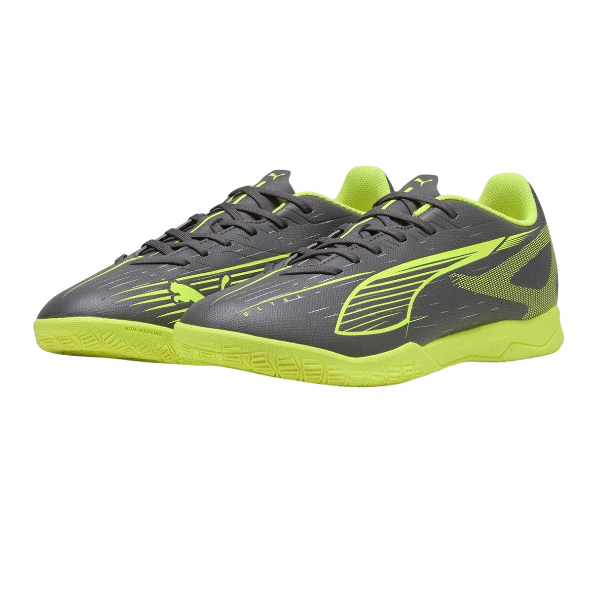 Matted Silver - Lifestyle - Puma Mens Ultra 5 Play IT Non Marking Indoor Football Shoes
