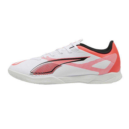 Puma White - Back - Puma Mens Ultra 5 Play IT Non Marking Indoor Football Shoes