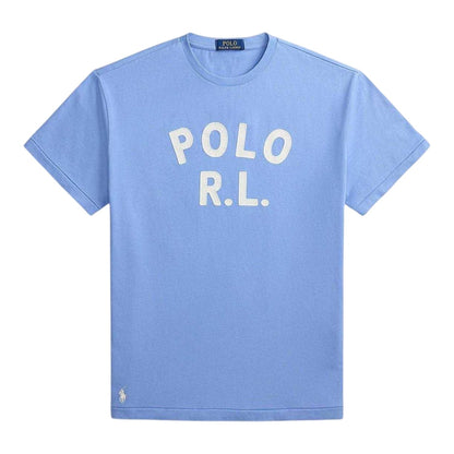 Bristol Blue - Front - Ralph Lauren Mens Polo Crew Neck T-Shirt