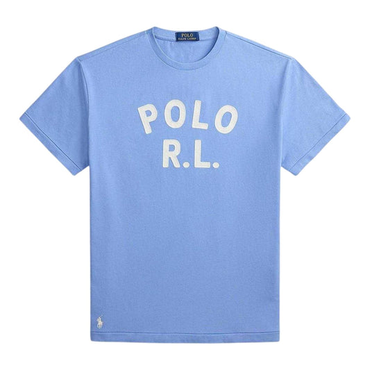 Bristol Blue - Front - Ralph Lauren Mens Polo Crew Neck T-Shirt