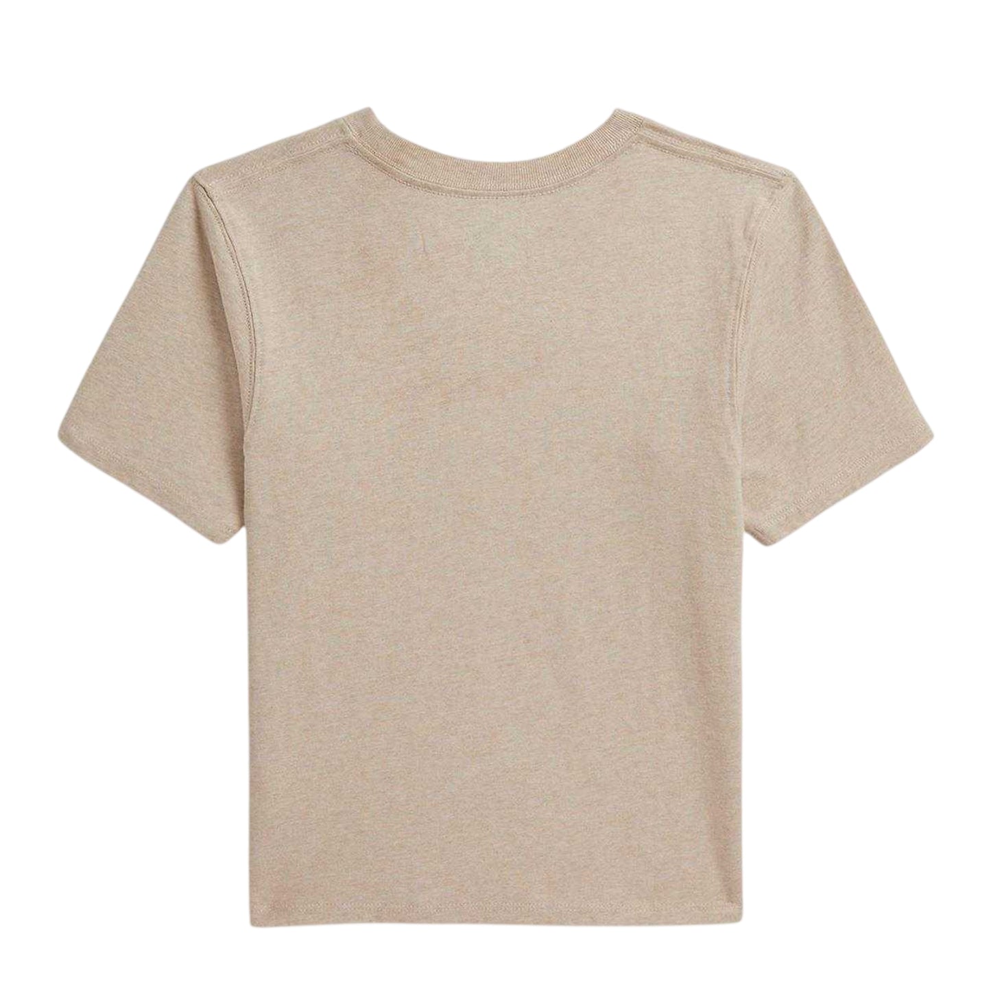 Light Grey Heather - Back - Ralph Lauren Childrens-Kids Polo Regular Short-Sleeved T-Shirt