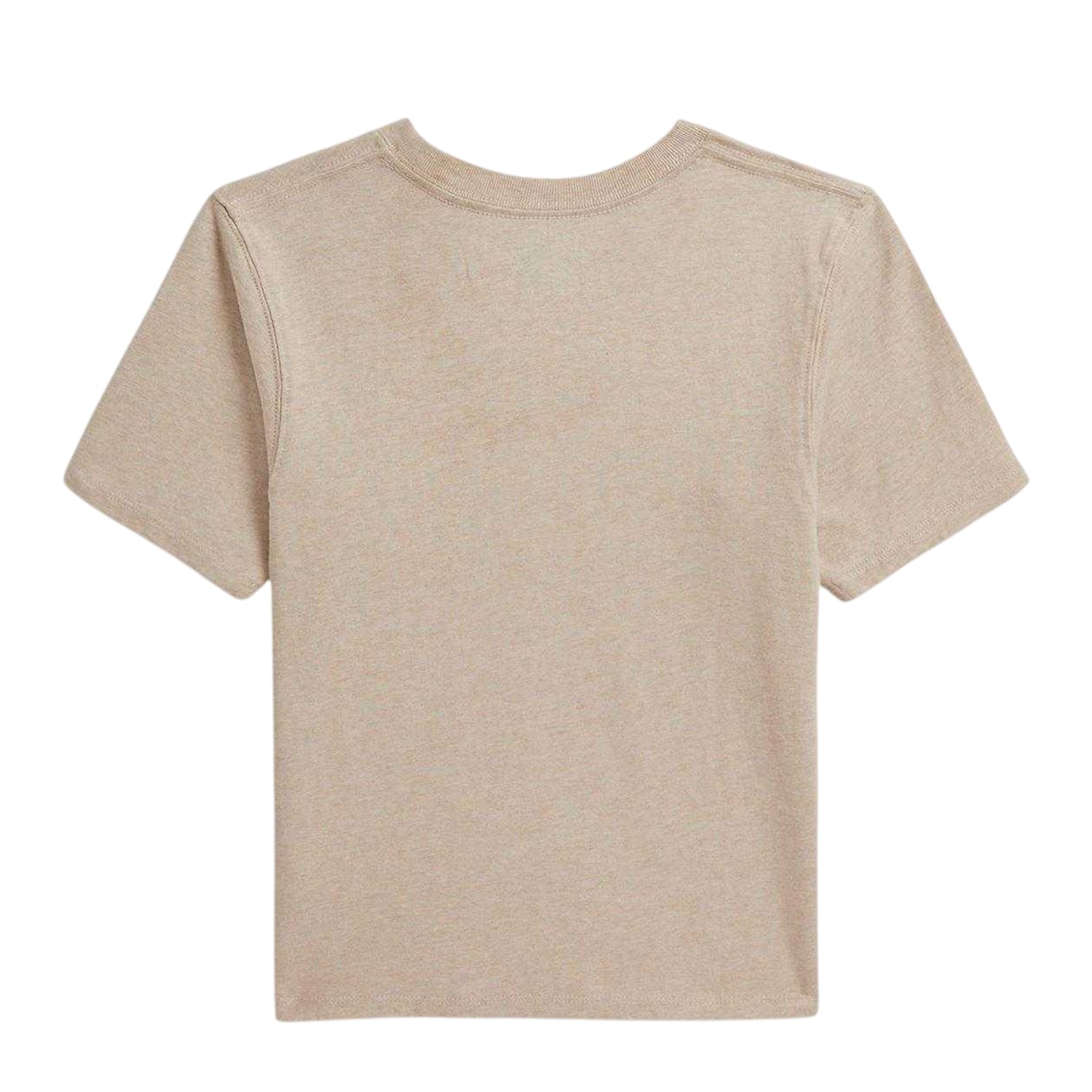 Light Grey Heather - Back - Ralph Lauren Childrens-Kids Polo Regular Short-Sleeved T-Shirt