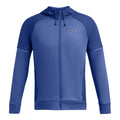 Blue - Front - Under Armour Mens Storm Fleece Full Zip Hoodie