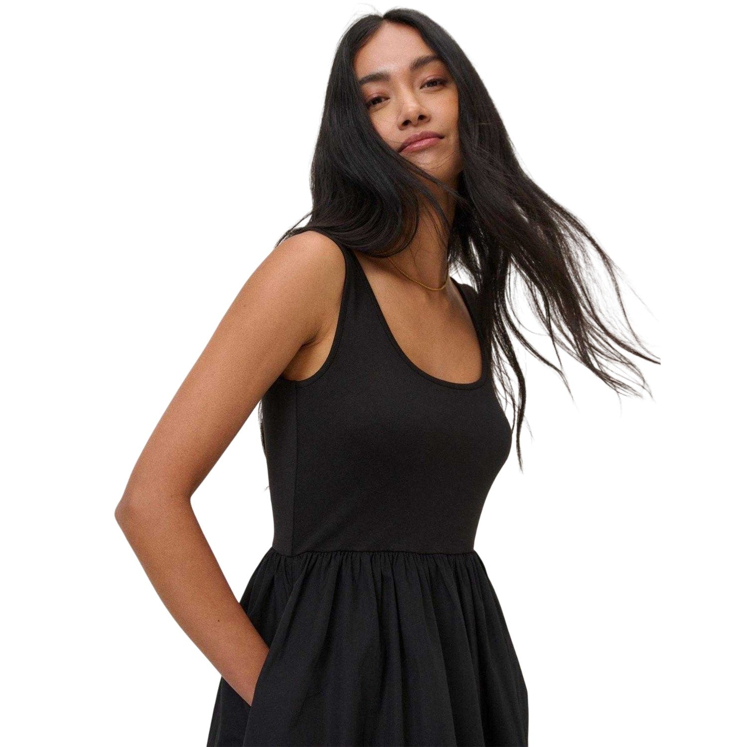 Black - Side - Nobody´s Child Womens-Ladies Colorado Midi Dress