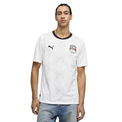 White-Green - Side - Puma Mens World Cup 2026 Egyptian Away Shirt
