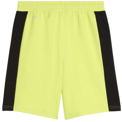 Lemon - Back - Puma Childrens-Kids Active Graphic Sweat Shorts