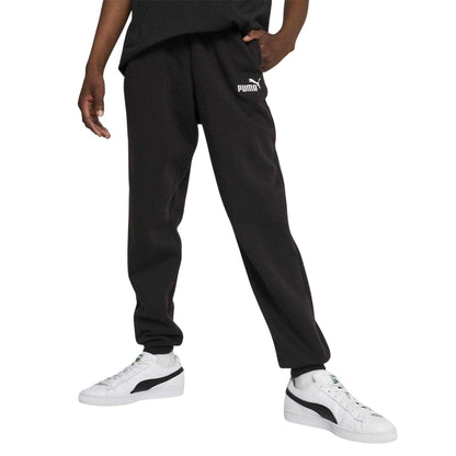 Black - Back - Puma Childrens-Kids No.1 Sweatpants