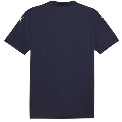 Navy-White - Back - Puma Mens Teamglory Jersey T-Shirt