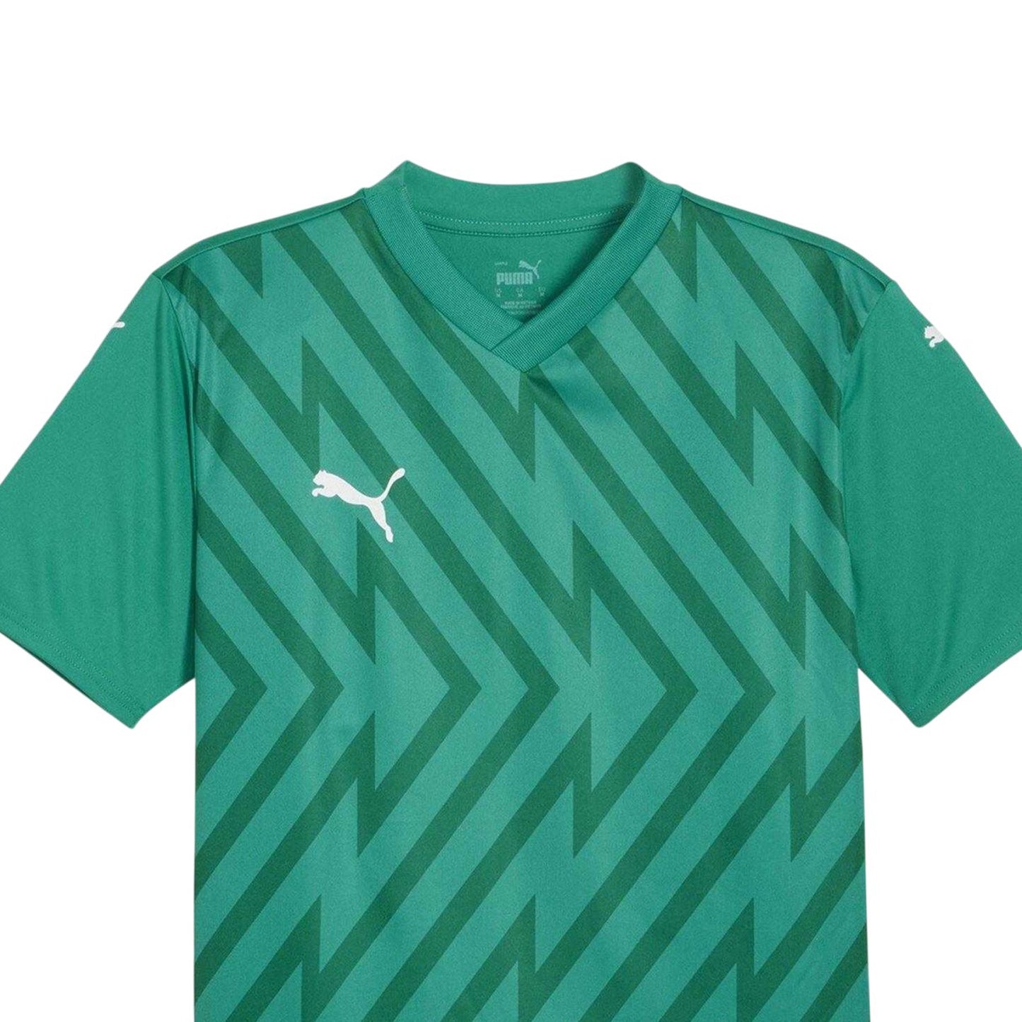 Sport Green-White - Side - Puma Mens Teamglory Jersey T-Shirt