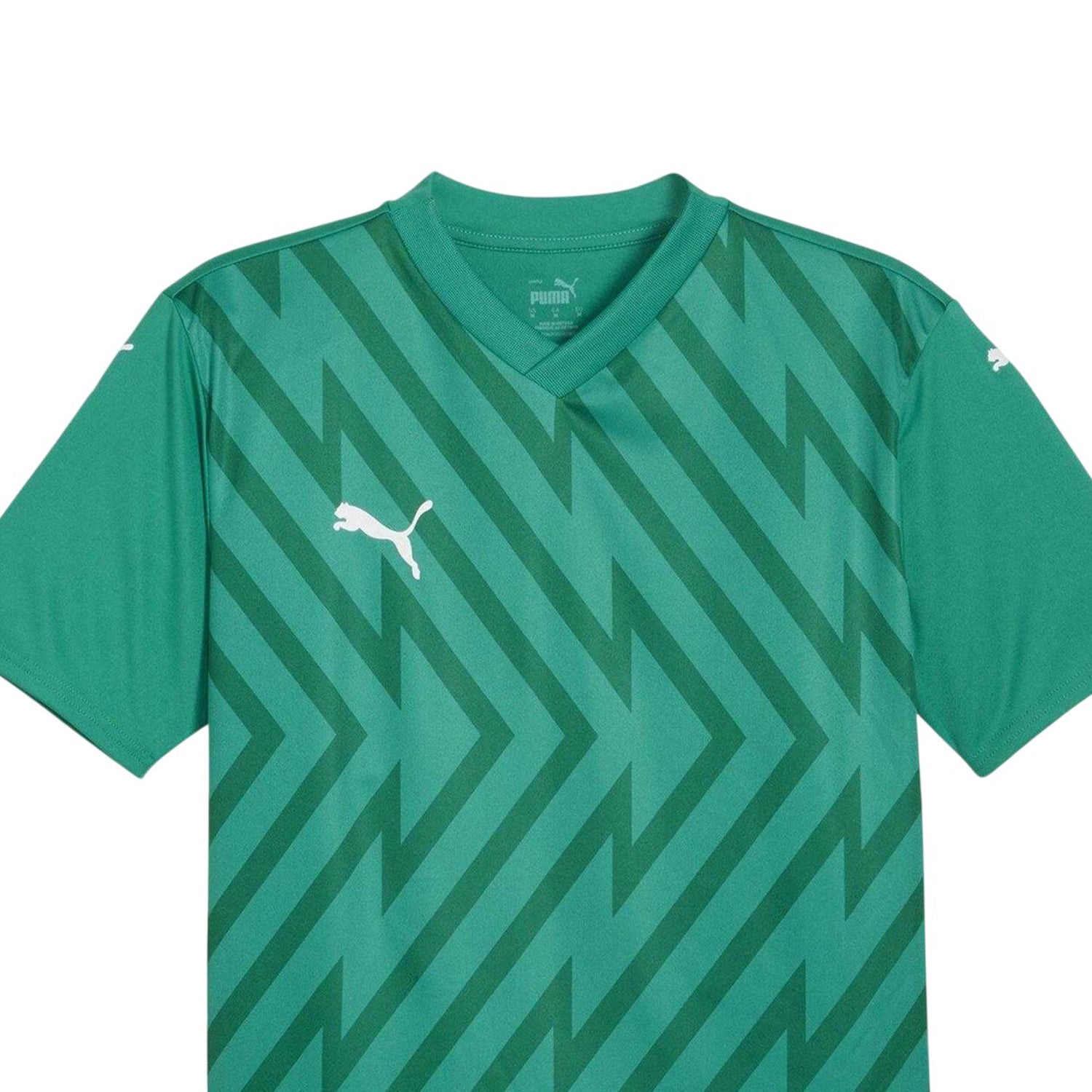 Sport Green-White - Side - Puma Mens Teamglory Jersey T-Shirt