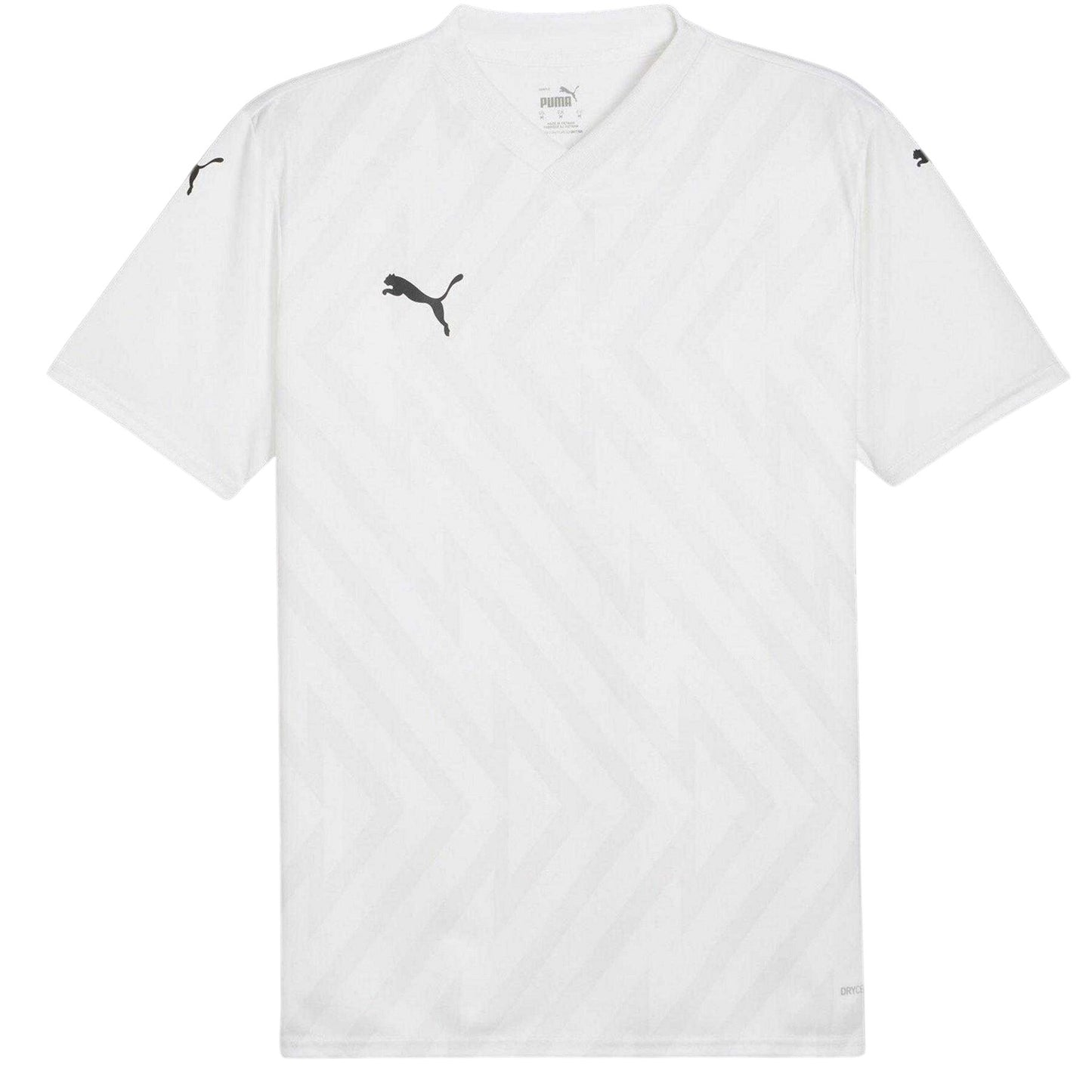 White-Black-Grey - Front - Puma Mens Teamglory Jersey T-Shirt