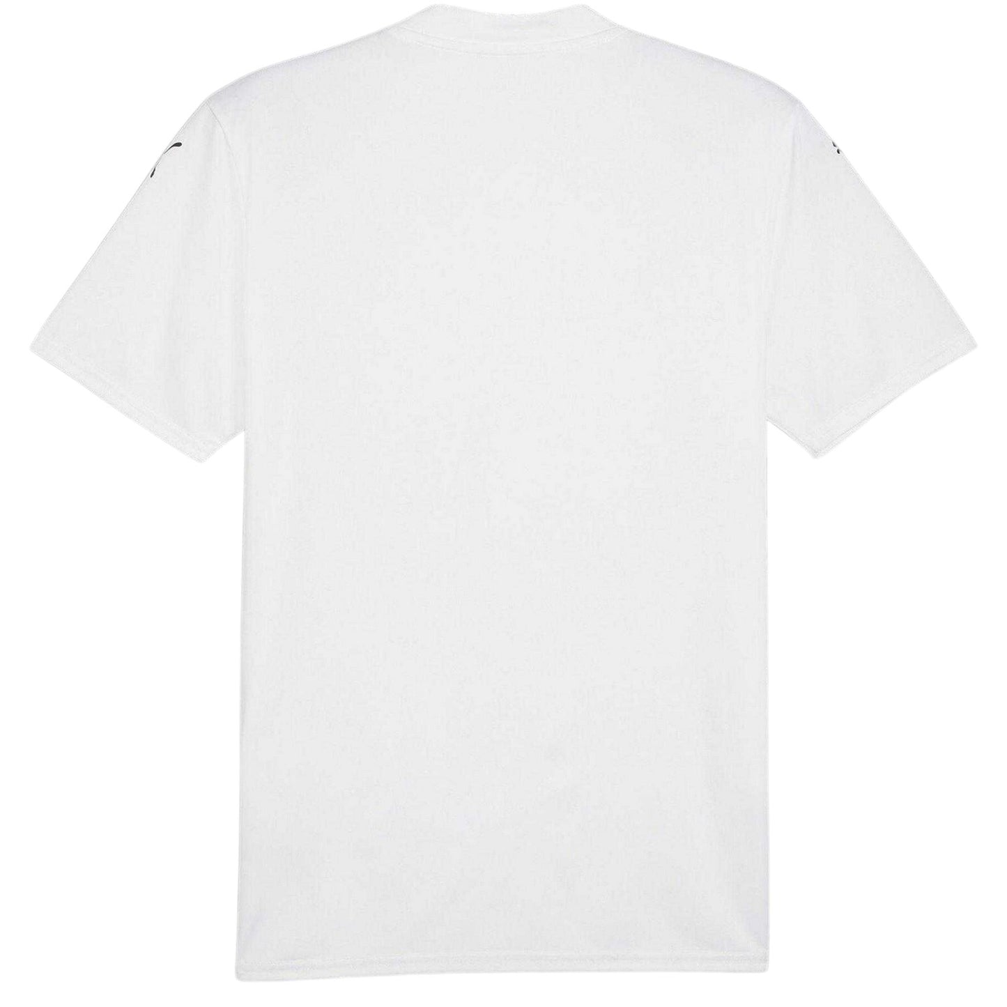 White-Black-Grey - Back - Puma Mens Teamglory Jersey T-Shirt