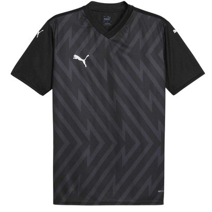 Black-White - Front - Puma Mens Teamglory Jersey T-Shirt