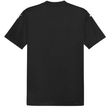 Black-White - Back - Puma Mens Teamglory Jersey T-Shirt