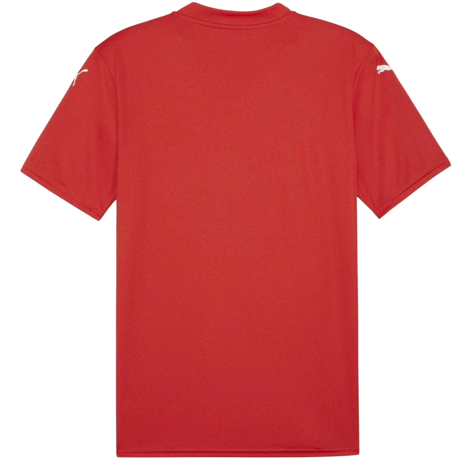Red-White - Back - Puma Mens Teamglory Jersey T-Shirt