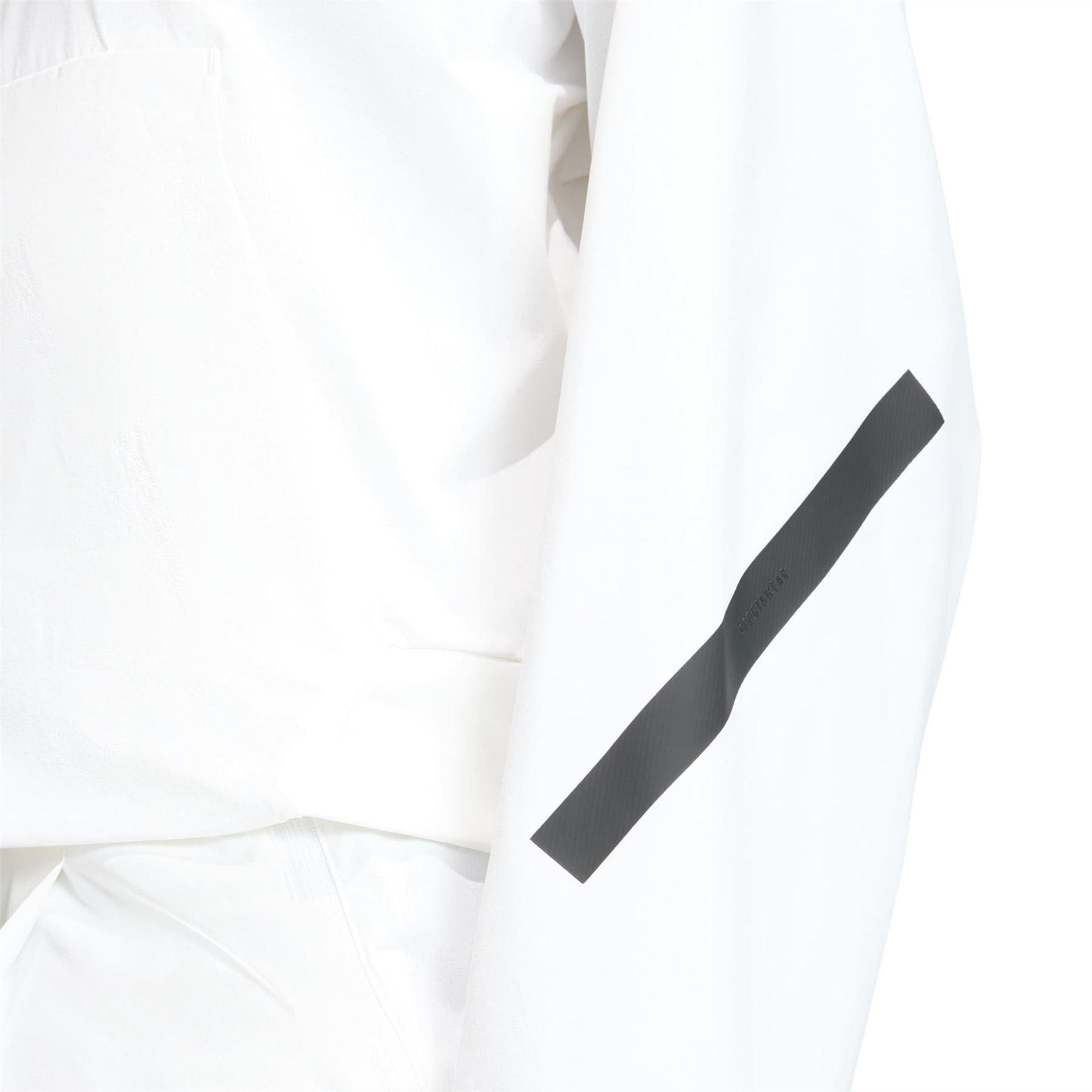 White - Lifestyle - Adidas Womens-Ladies Z.N.E. Woven Bomber Jacket