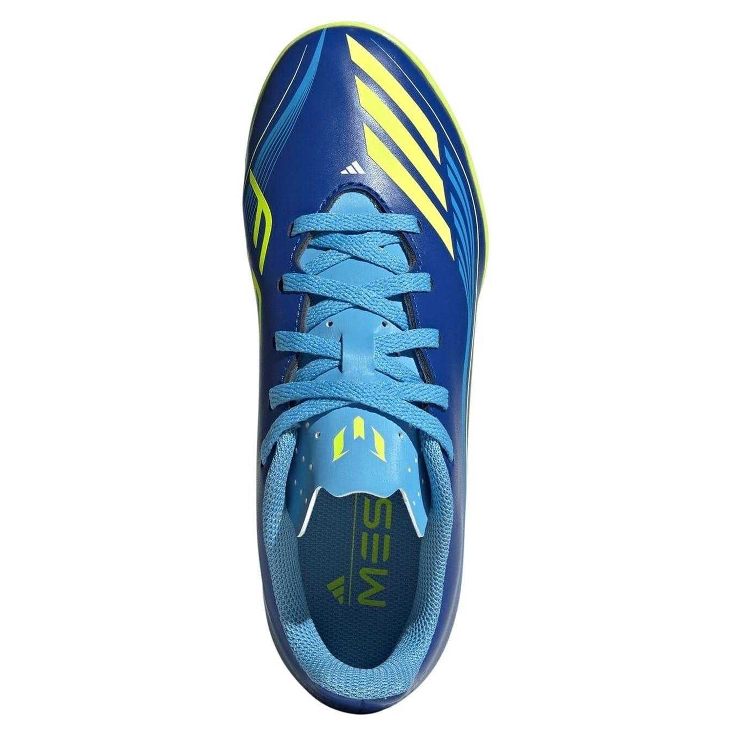 Blue-Yellow - Lifestyle - Adidas Childrens-Kids F50 Club Lionel Messi Astroturf Football