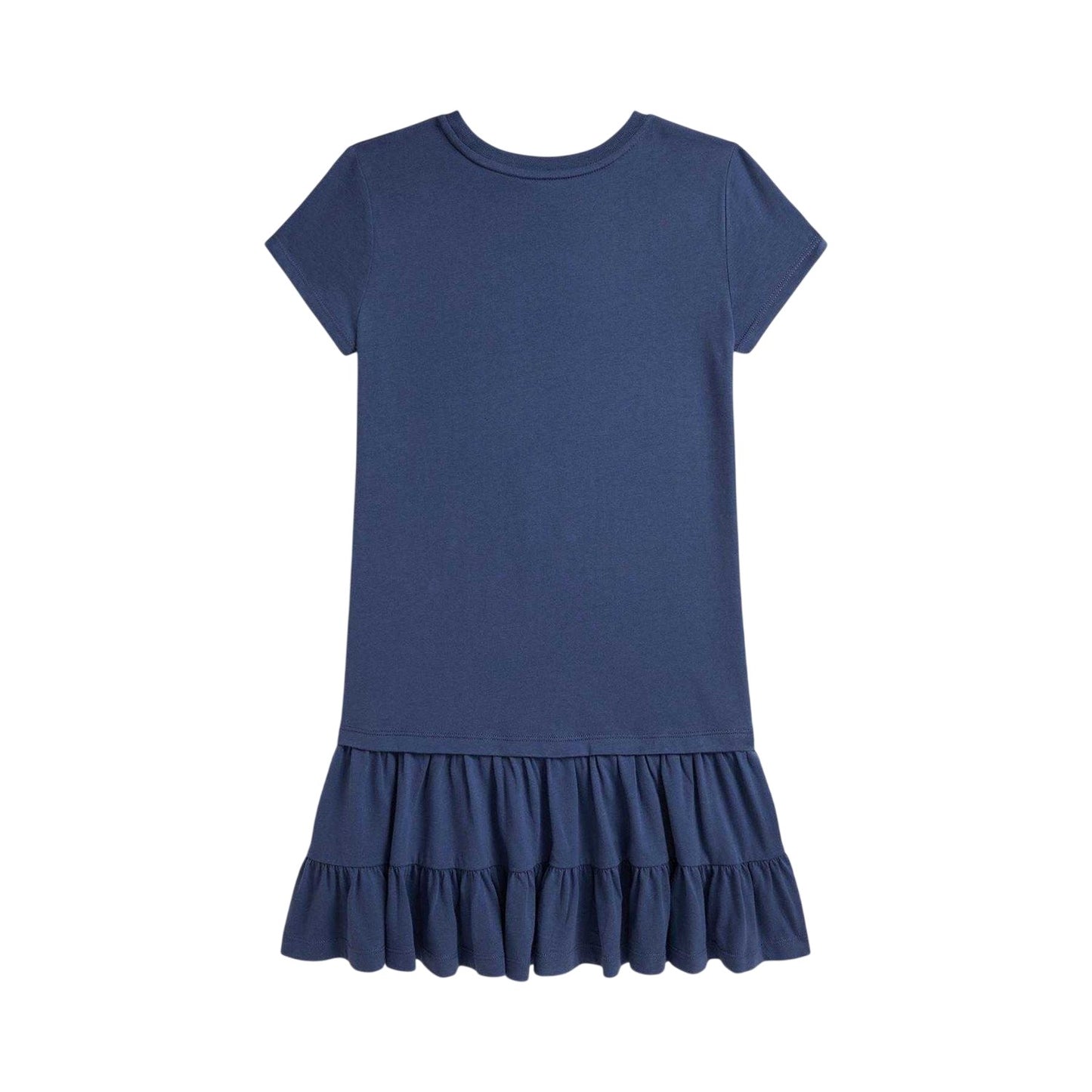Royal Blue - Back - Ralph Lauren Girls Polo Bear T-Shirt Dress