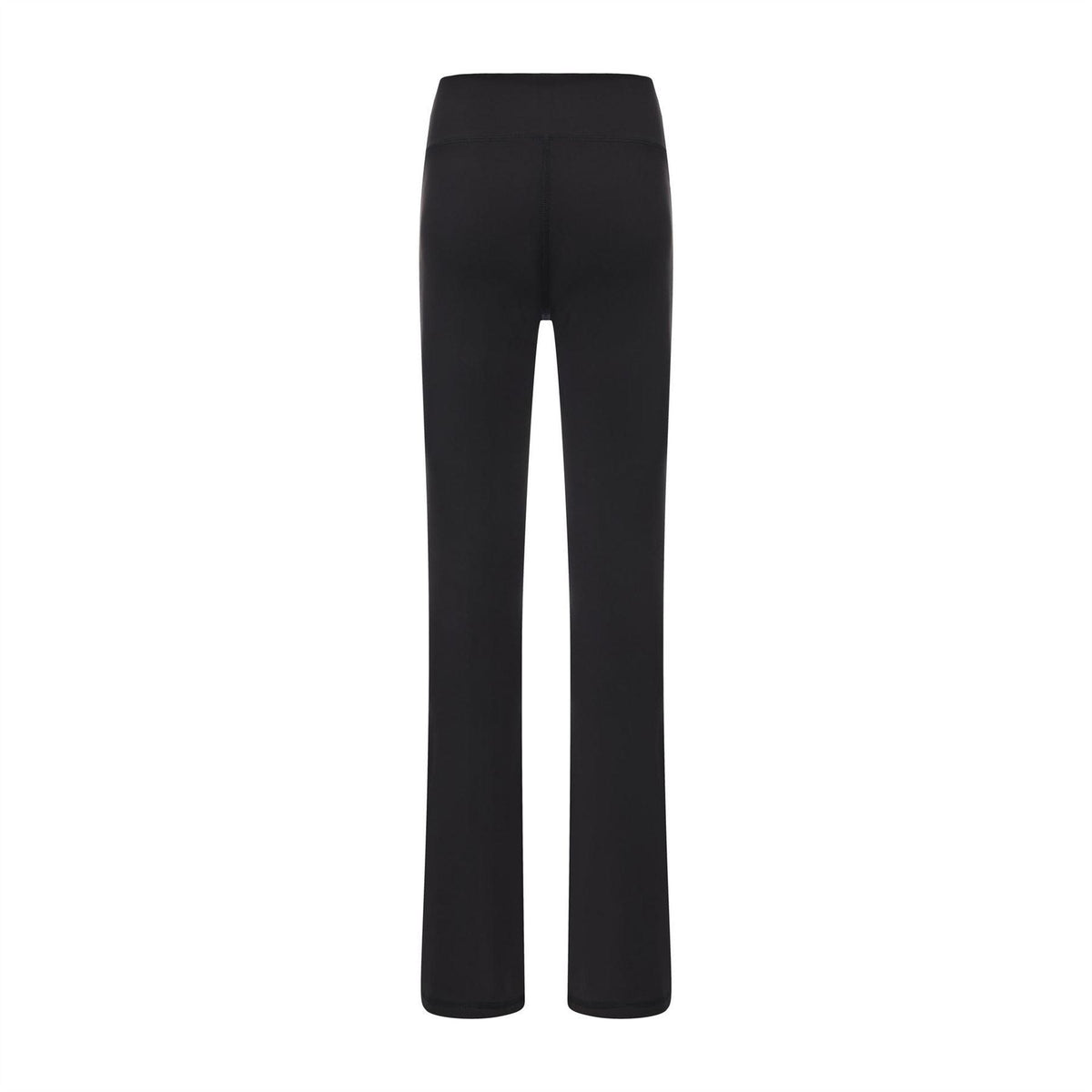 Black - Back - USA Pro Girls Logo Flared Leggings