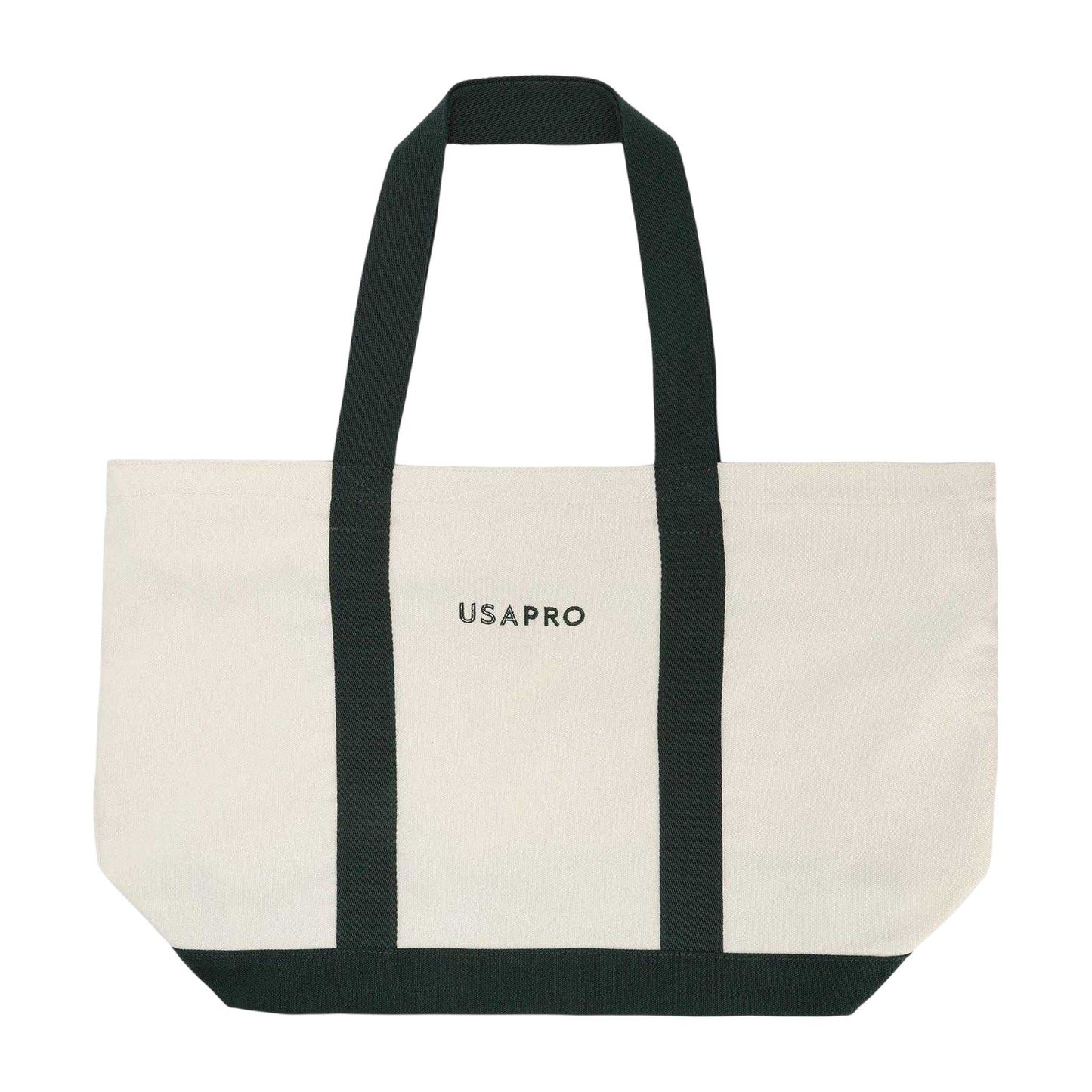 Cream - Side - USA Pro Canvas Tote Bag